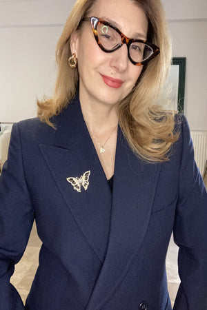 Butterfly brooch