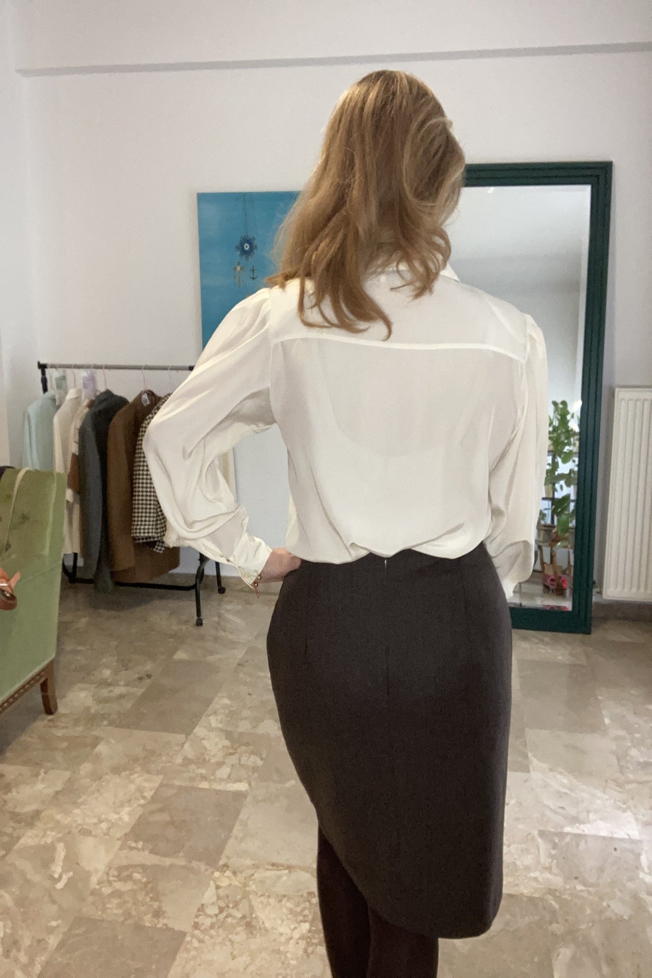 Vintage cream shirt