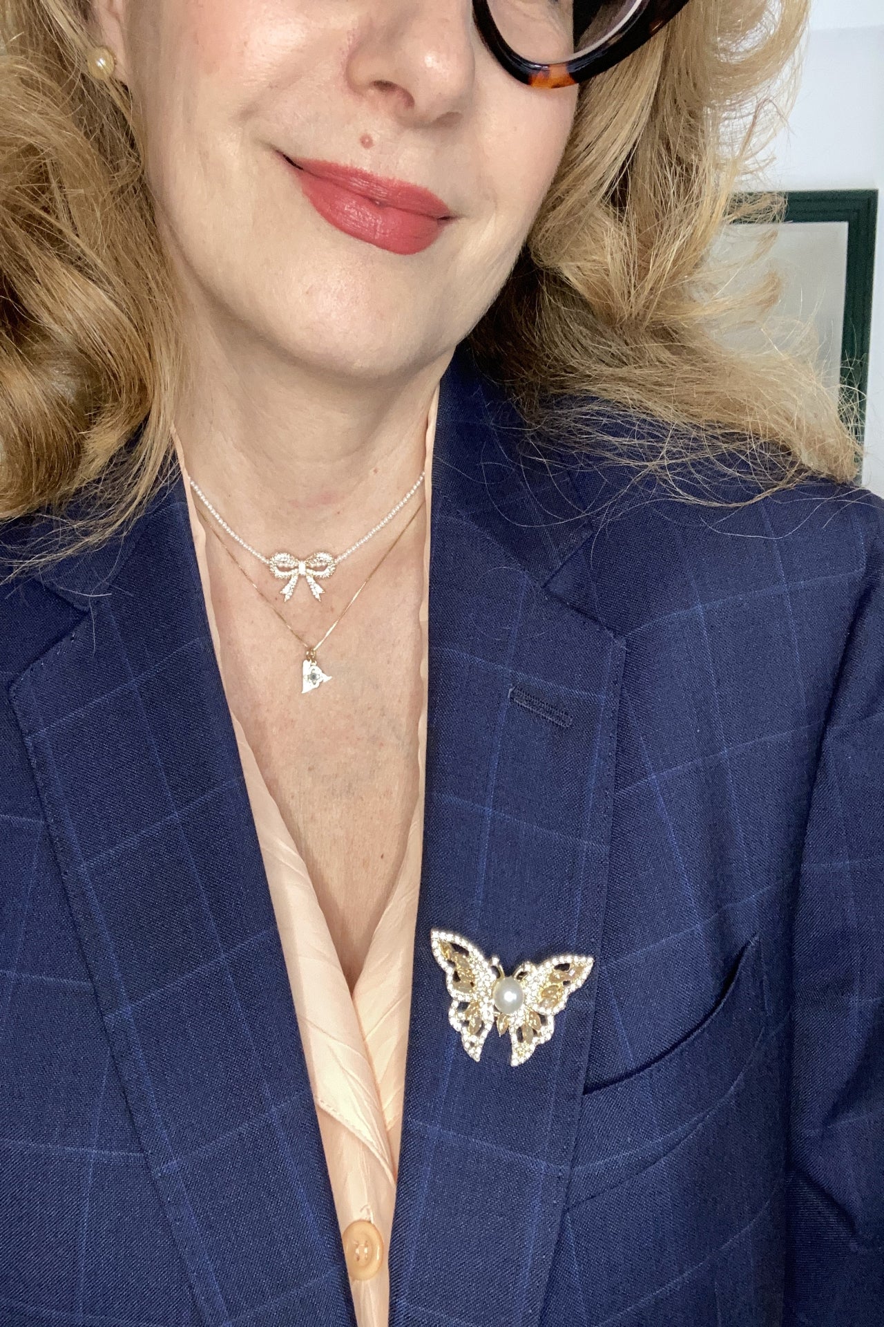 Butterfly brooch