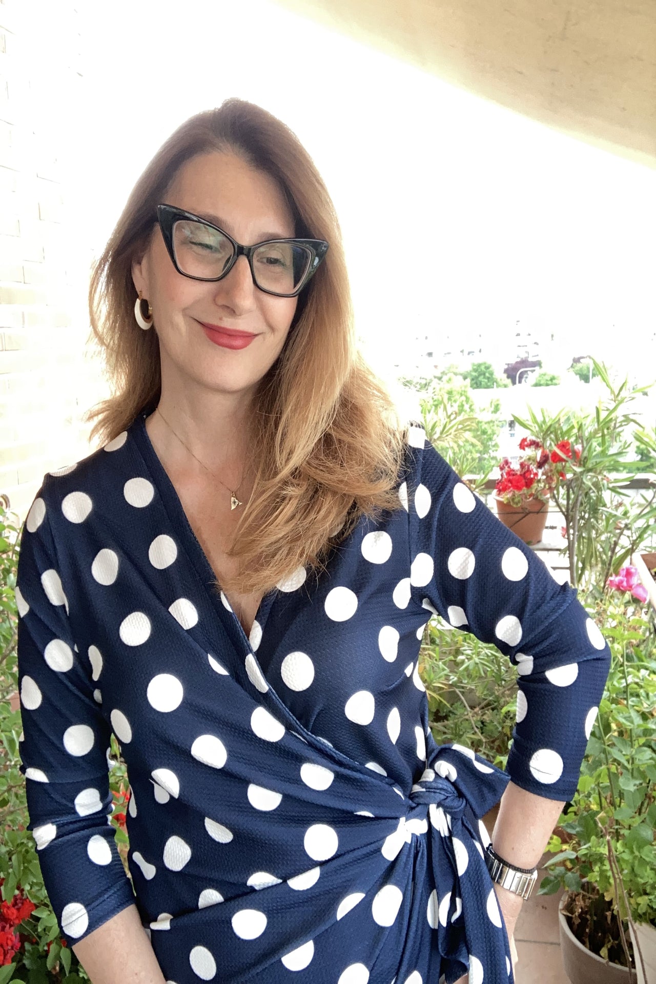 Polka dot dress