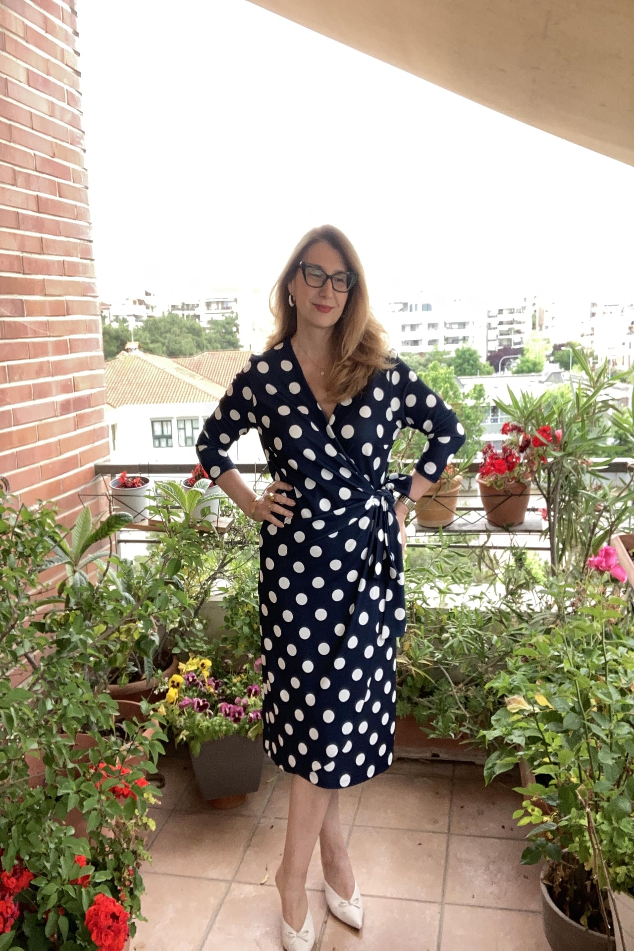 Polka dot dress