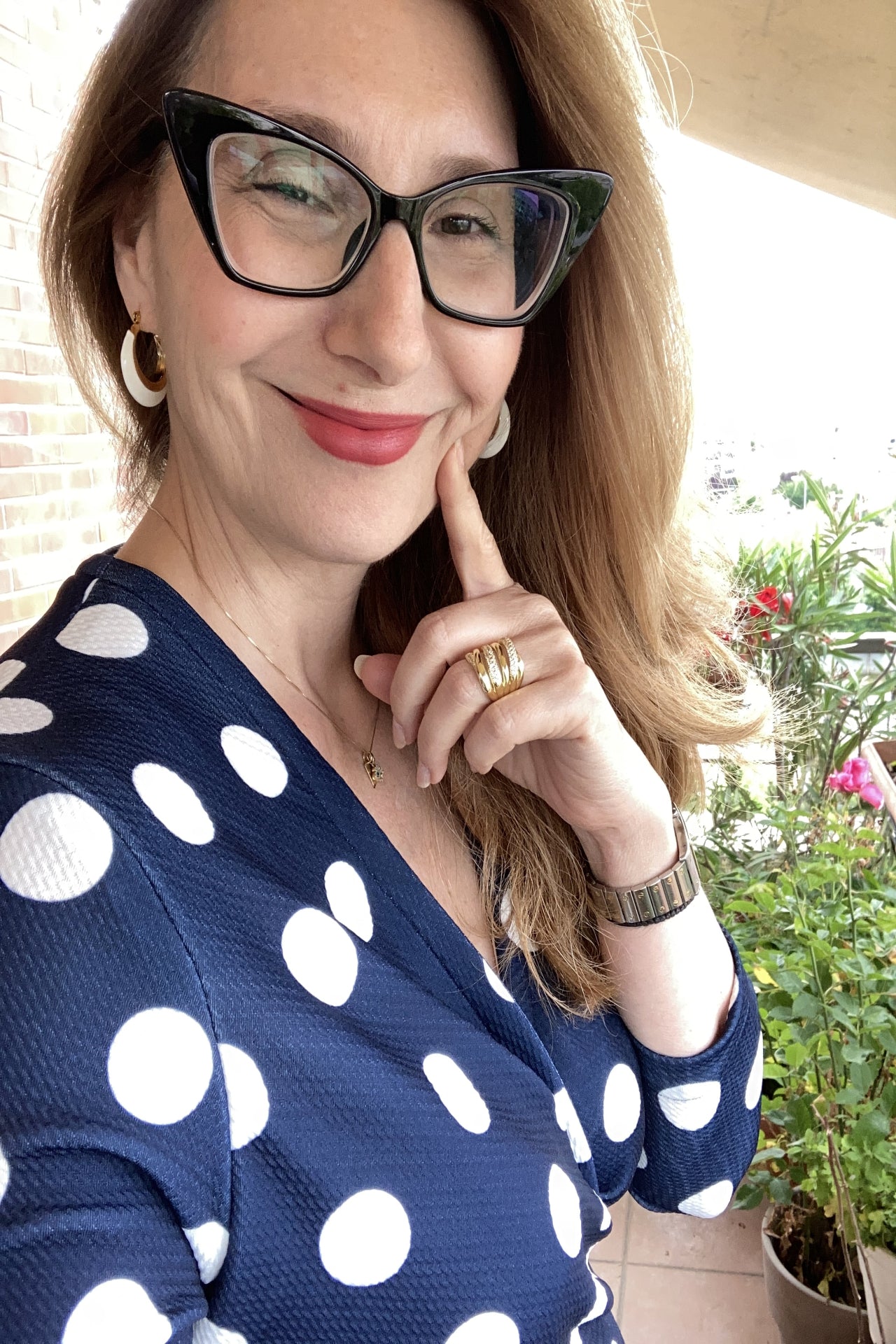 Polka dot dress