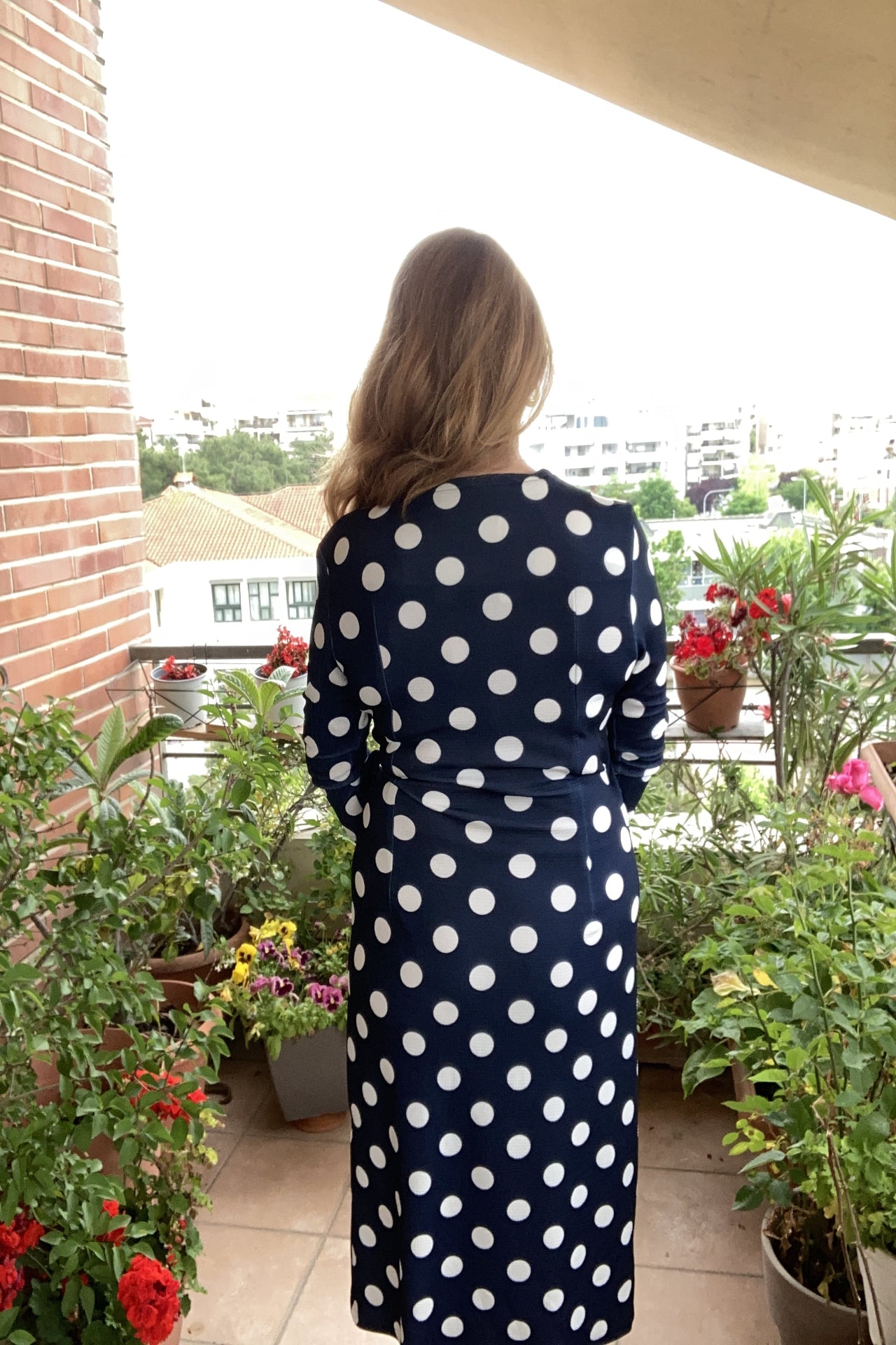 Polka dot dress