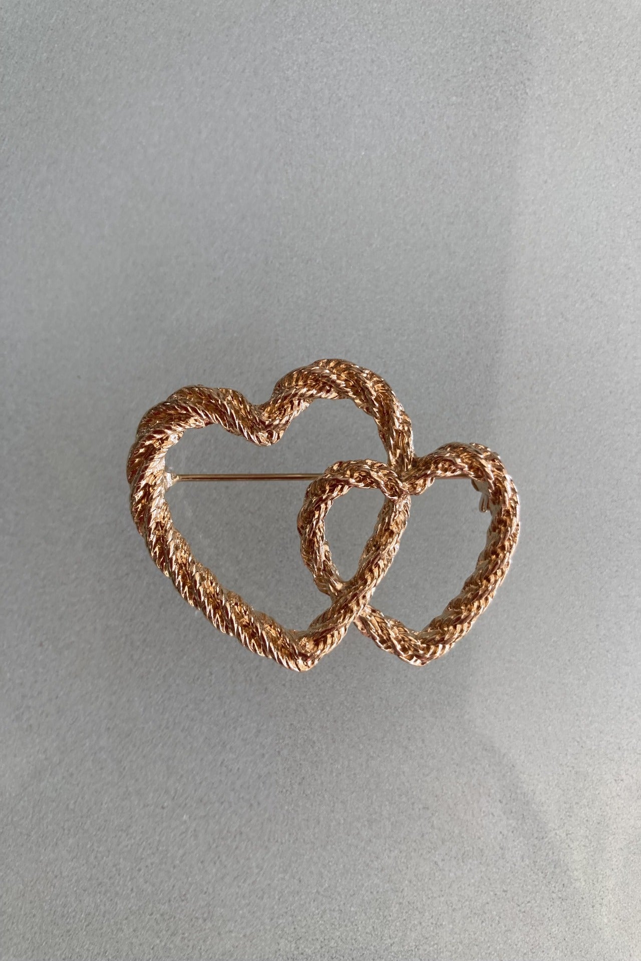 Heart brooch