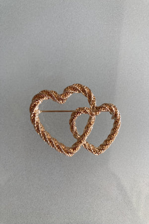 Heart brooch