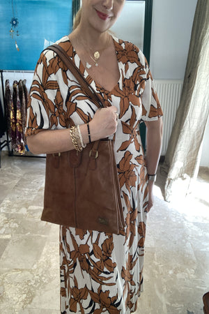 Leather vintage bag