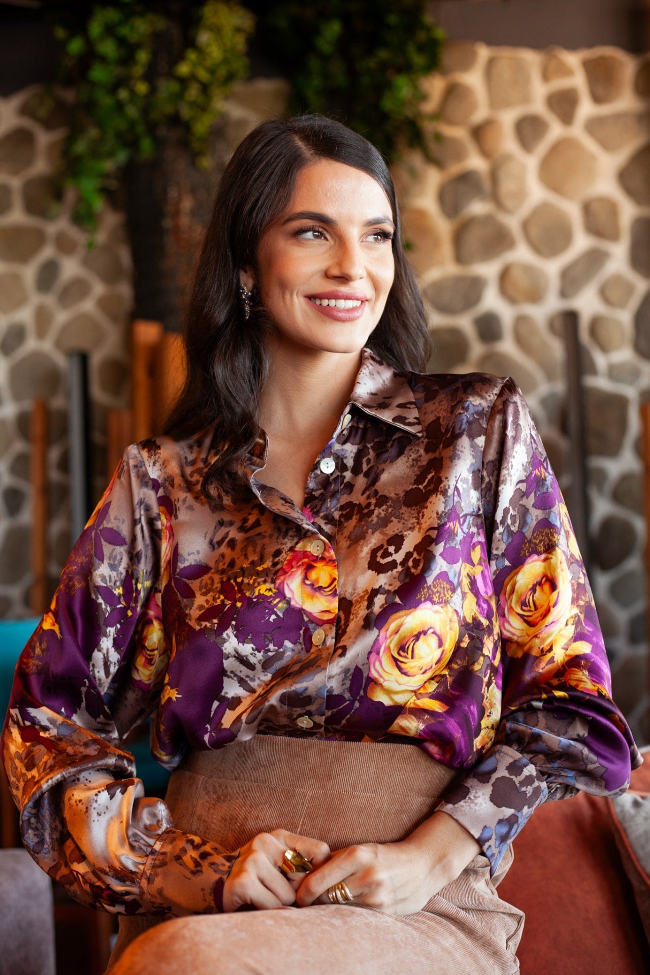 Kalomira Silk Shirt