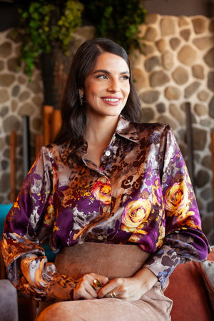 Kalomira Silk Shirt