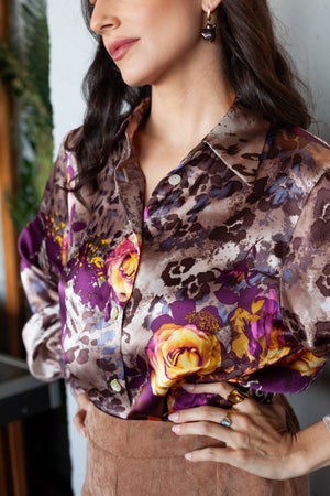 Kalomira Silk Shirt