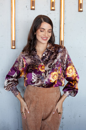 Kalomira Silk Shirt