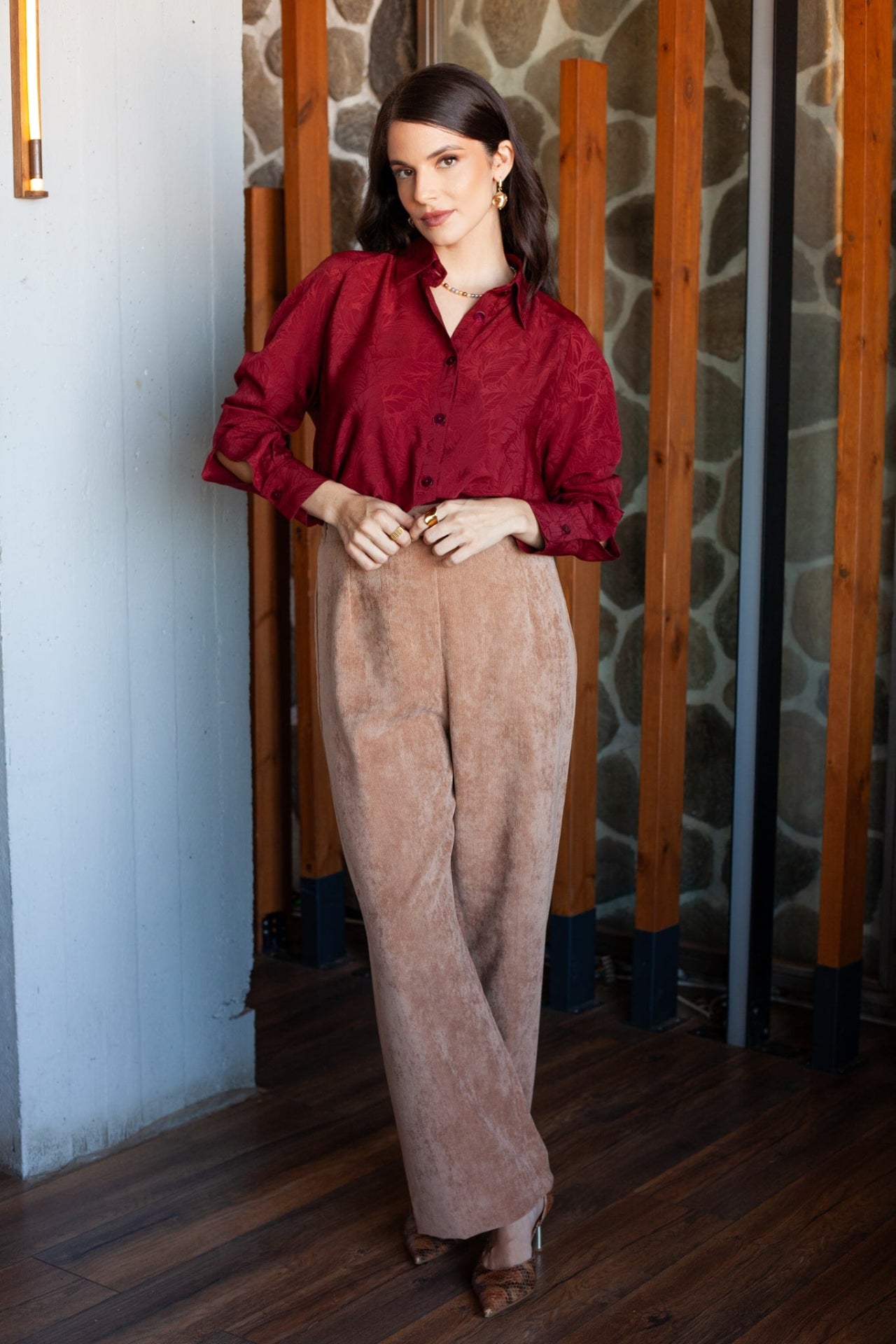 Lora wide-leg Pants