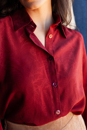 Olympia Burgundy Shirt