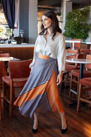 Elmina wrap Skirt