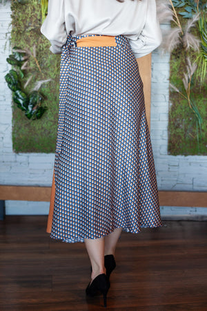 Elmina wrap Skirt