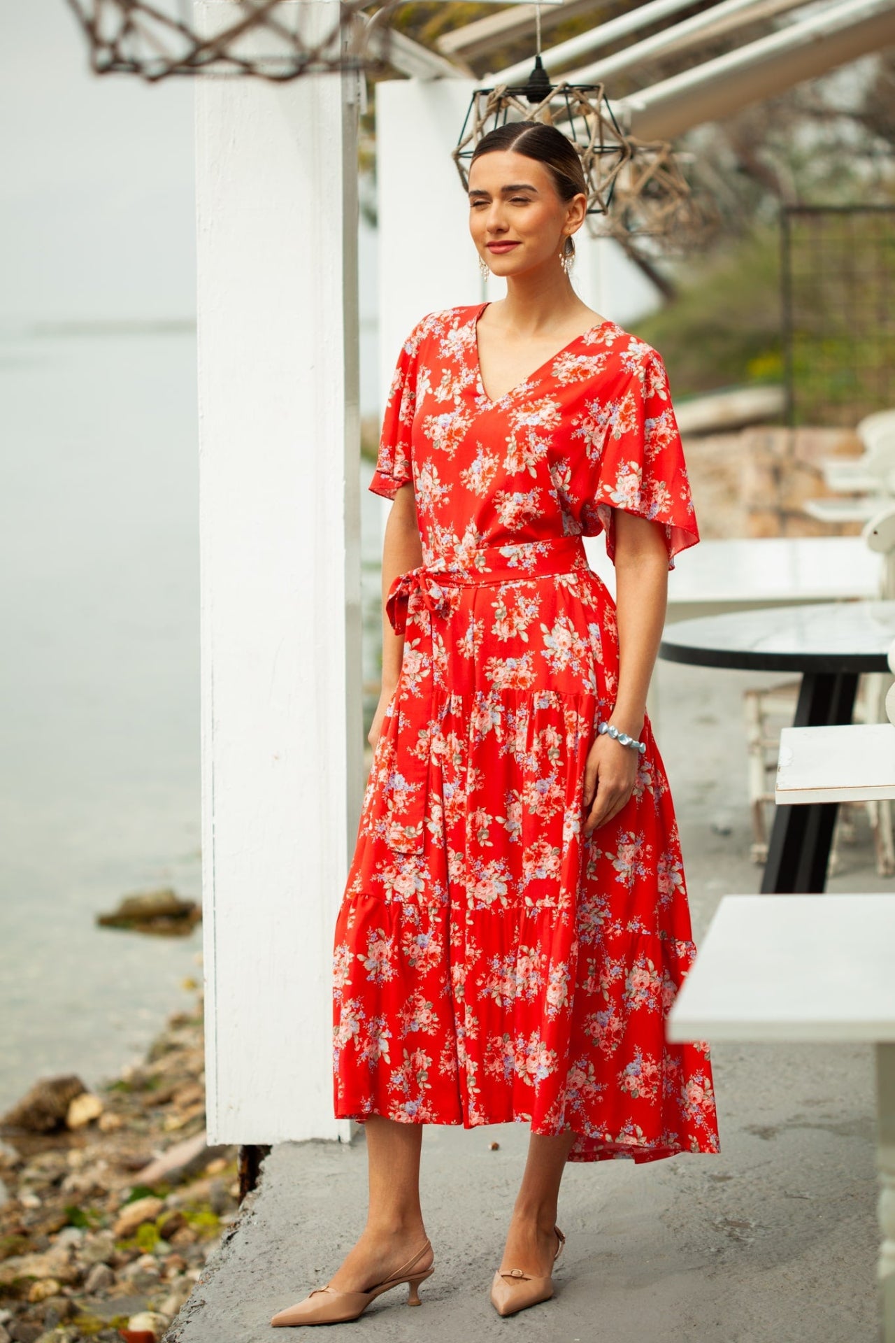 flowy summer maxi dress PRETTYGARDEN Sleeveless Floral Summer Maxi Dresses for Women Tube Top